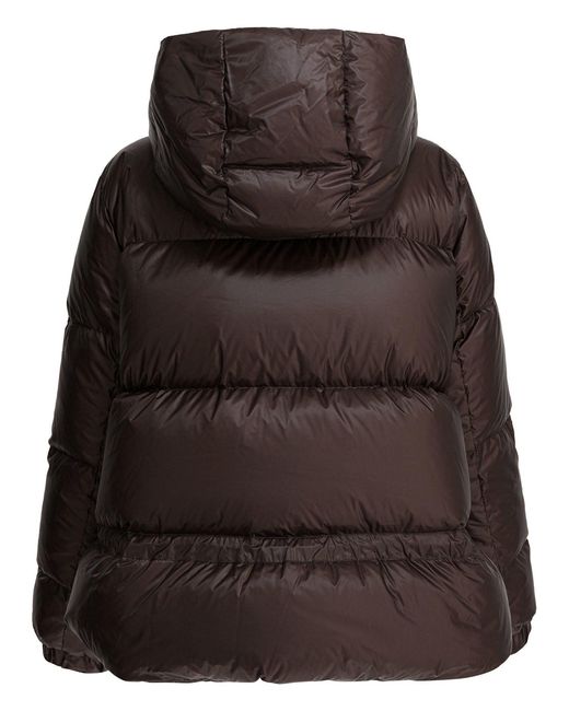 Sacai Black Nylon Down Jacket