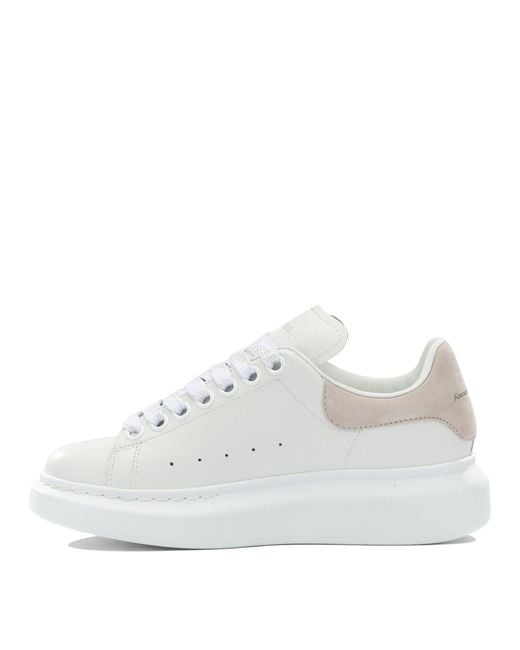 McQueen White Sneakers & Slip-On