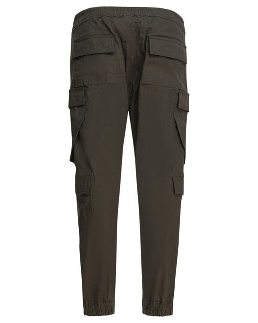 Rick Owens Gray "Mastodon" Cargo Pants for men
