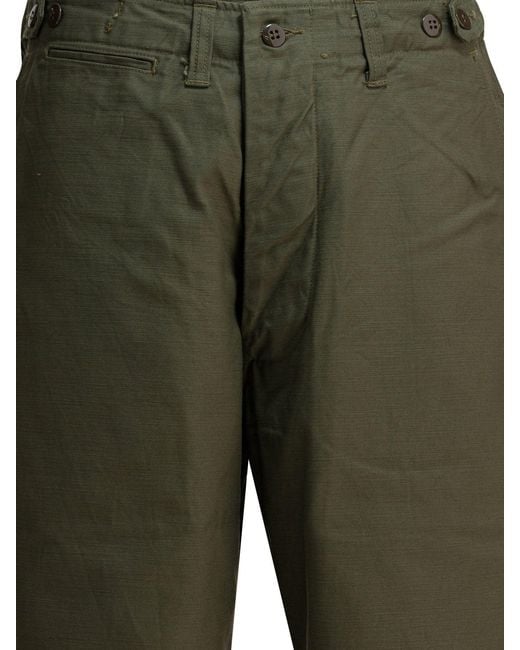 Buzz Rickson's Green M-43 Trousers for men
