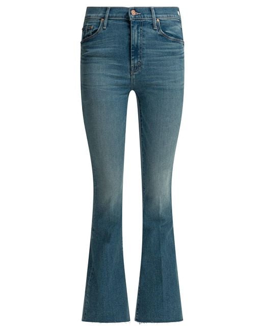 Mother Blue "Ride Hard Live Louder" Jeans