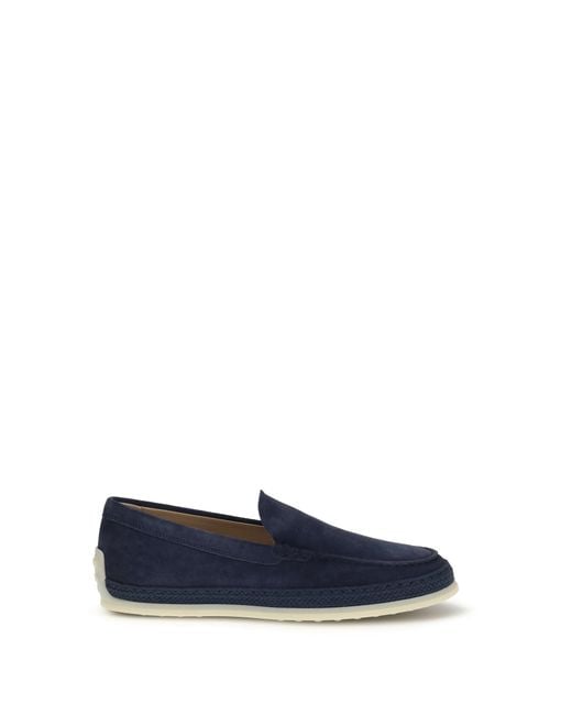 Tod's Blue Loafers for men