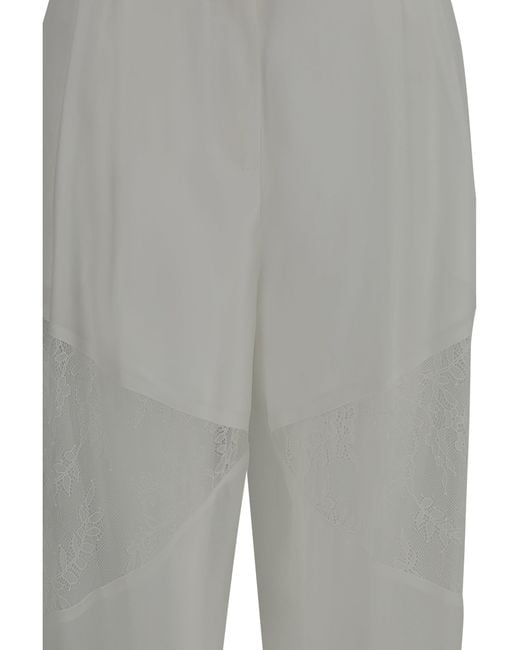 Pinko Gray Trousers Nacy