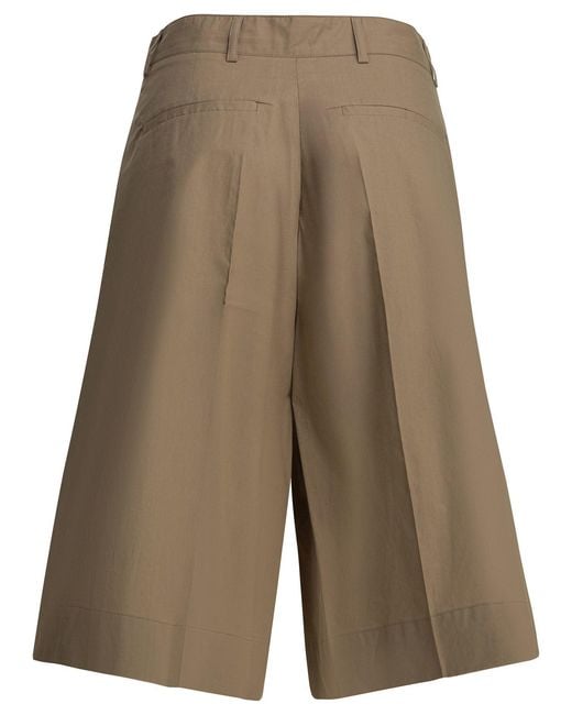 Soeur Green Imogen Shorts Beige