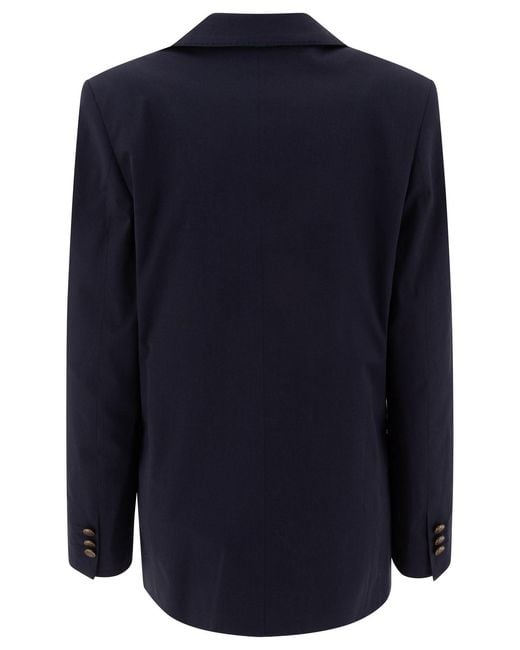 Etro Blue Tailored Mini Jacket For Ss25