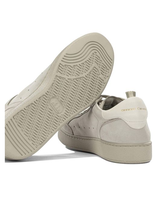 Officine Creative White The Answer Low-Top Sneakers for men