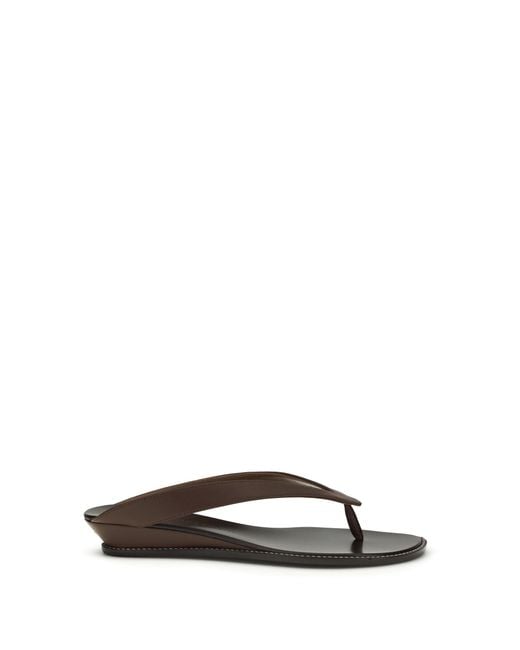 Giuseppe Zanotti White Leather Asymmetrical Wedge Sandals Ciocco