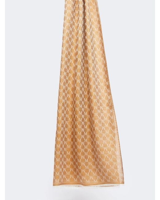 Max Mara Natural Scarf
