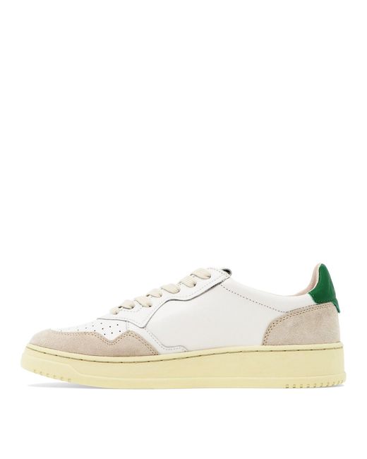 Autry Natural "Medalist Low" Low Top Sneakers