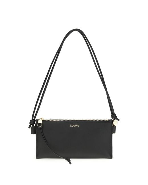 Loewe Black Joya Clutch Bag