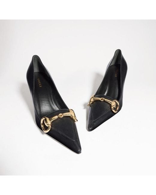 Gucci Black Boulevard 75Mm Pumps