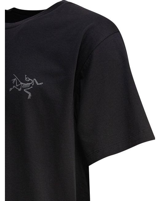 Arc'teryx Black Kragg Sl Crewneck T-Shirt for men