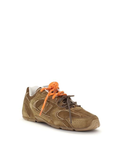 Miu Miu Brown New Balance 530 Sl Sneakers Cannella