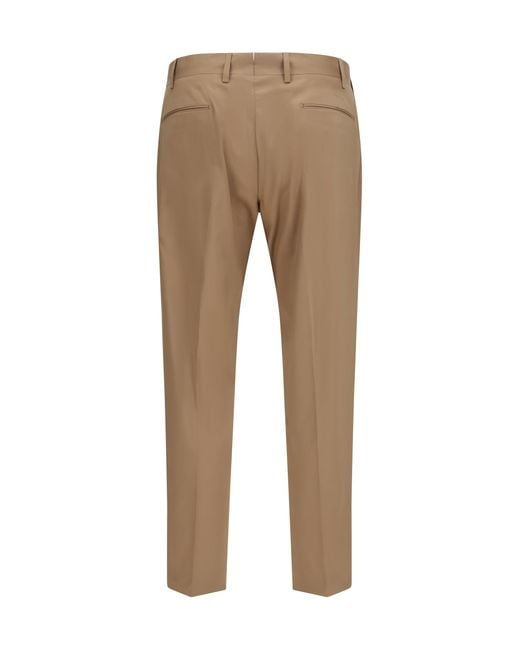 Germano Natural Tailored Cotton Pants Color 145 for men