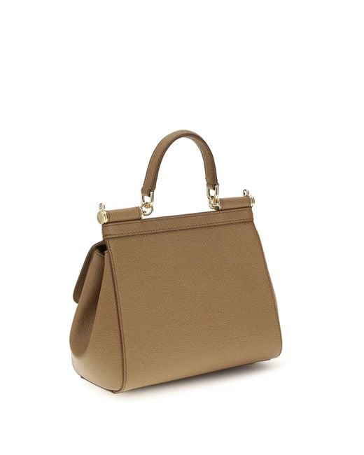 Dolce & Gabbana Natural Dolce & Gabbana Leather Handbag