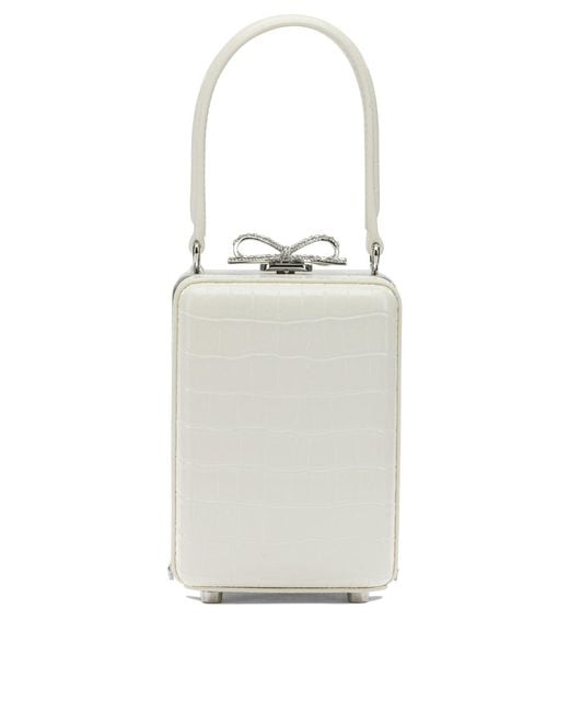 Self-Portrait White Borsa A Mano Mini