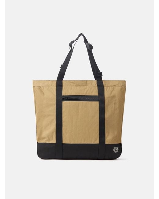Stone Island Natural Shoulder Bag for men