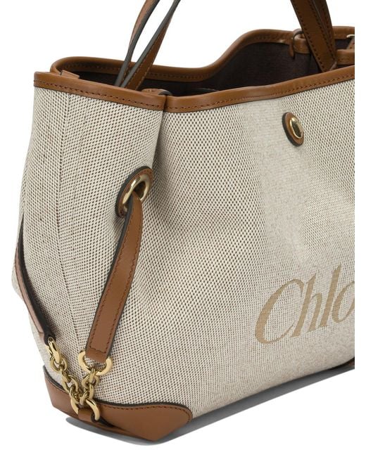 Chloé White "Clover" Medium Handbag