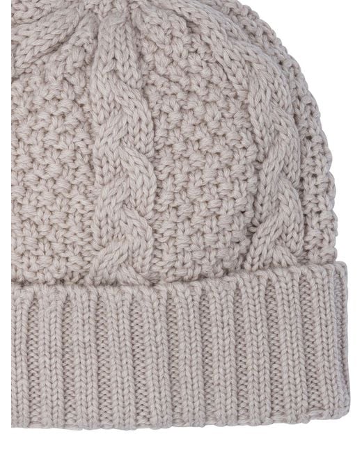 Rakku Gray Souffle Beanie