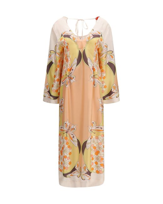 LaDoubleJ Metallic Twin Flame Dress Florette Placée