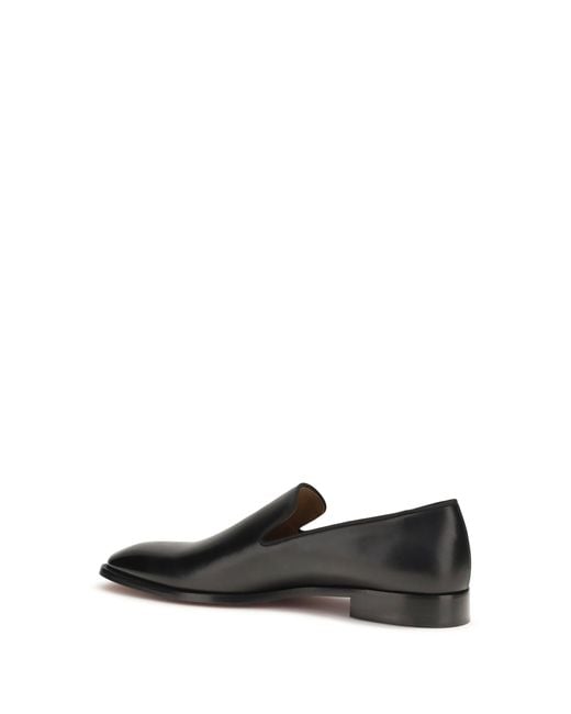 Christian Louboutin White Danny Flex Loafers for men