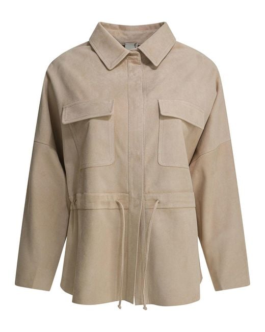 FURLING BY GIANI Natural Jackets & Coats Jackets And Coats