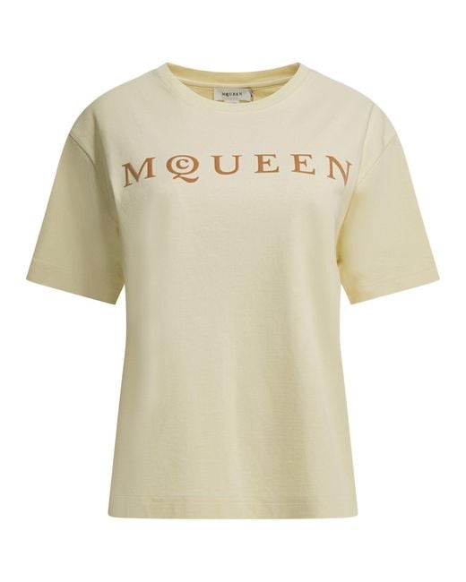 McQueen White T-Shirts