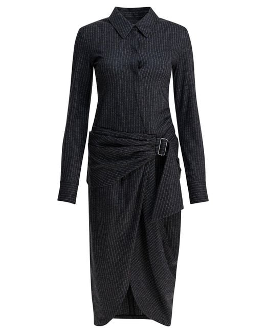 Isabel Marant Black "rosalie" Virgin Wool Dress