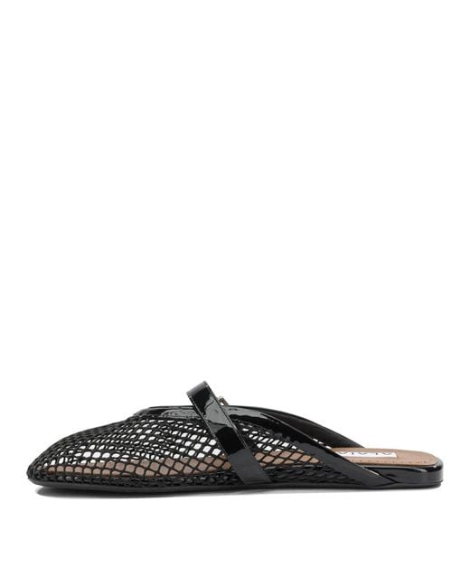 Alaïa Black Alaïa Mesh Mules