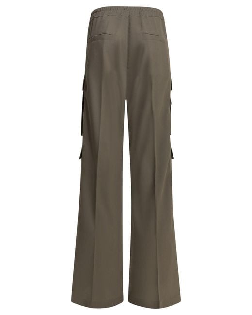 Rick Owens Gray "Belas" Cargo Pants