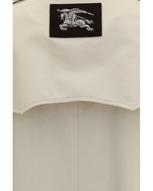 Burberry Natural Short Summerside Trench