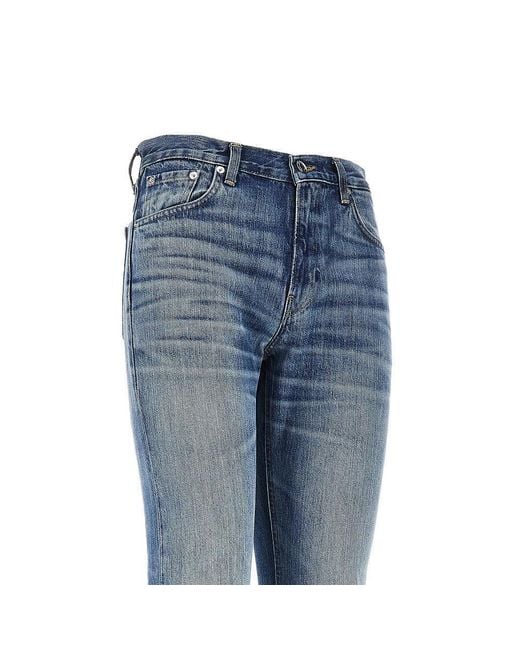 Haikure Blue 'Flora' Flared Jeans