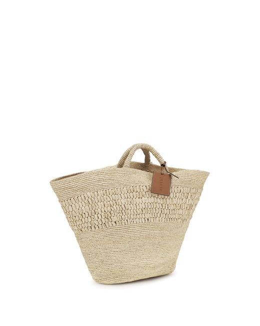 Manebí Natural Handbag Fiji Raffia