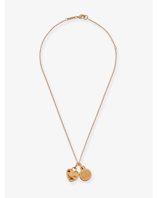 Dolce & Gabbana White Dolce & Gabbana Metal Necklace