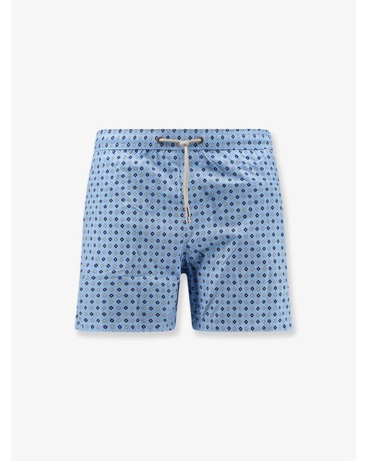 Mc2 Saint Barth Blue Swim Shorts for men