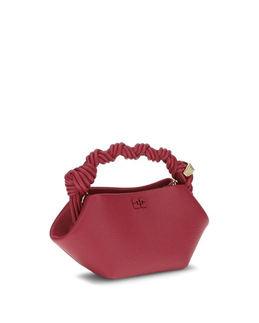 Ganni Red Bou Handbag