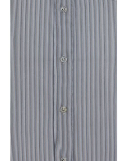 The Row Gray Gavina Shirt Stripe
