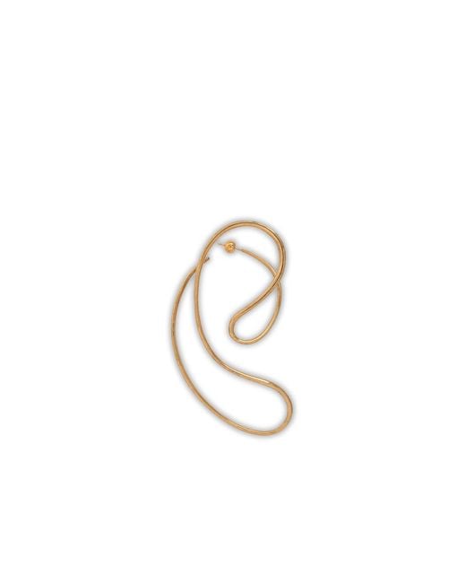 Panconesi White P Continua Large Earrings