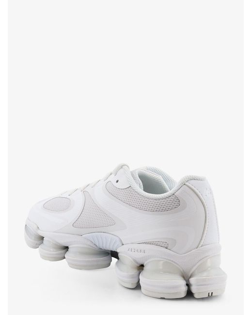 New Balance White 20008 Technical Fabric Sneakers With Side Logo for men