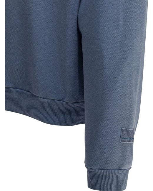 Kapital Blue Kapsize Rule Hoodie for men