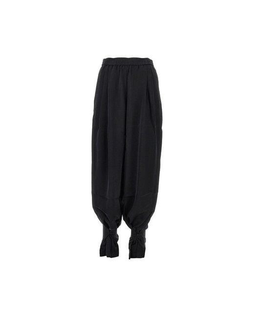 ANDAMANE Black 'Renee' Cupro Pants