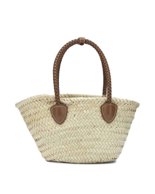 Miu Miu Natural Small Straw Handbag