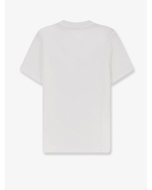 Autry White Cotton T-Shirt for men