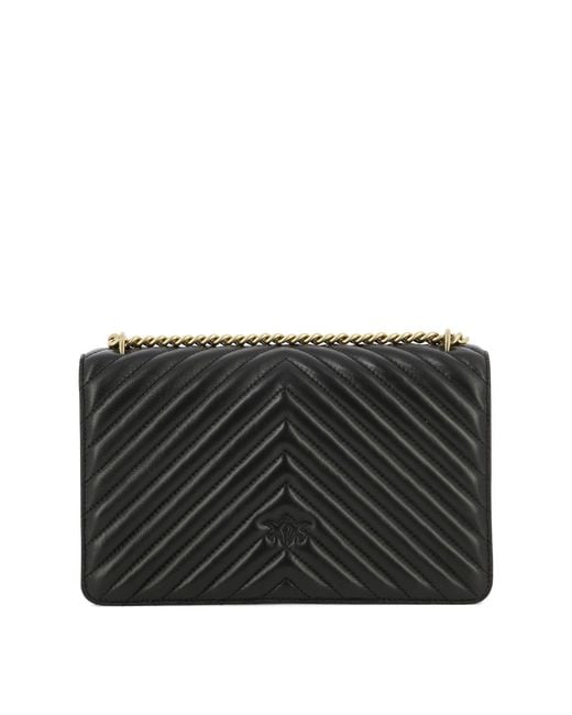 Pinko Black Shoulder Bags