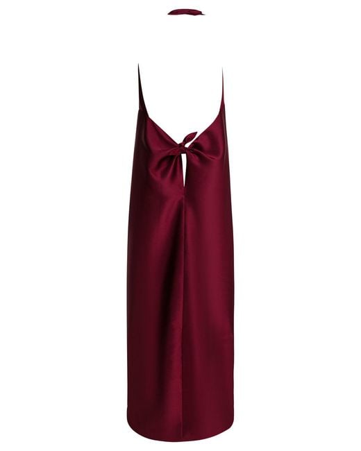 Semler Flared Dress With American Neckline Dresses