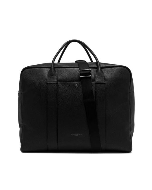Gianni Chiarini Black "Florence" Travel Bag