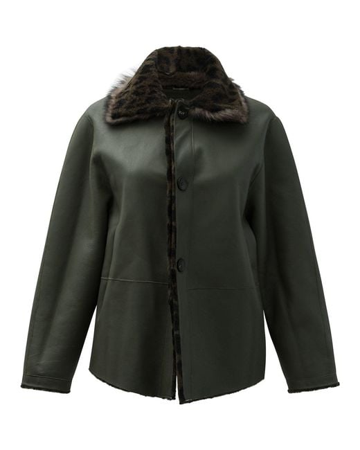 FURLING BY GIANI Black Reversible Short Coat