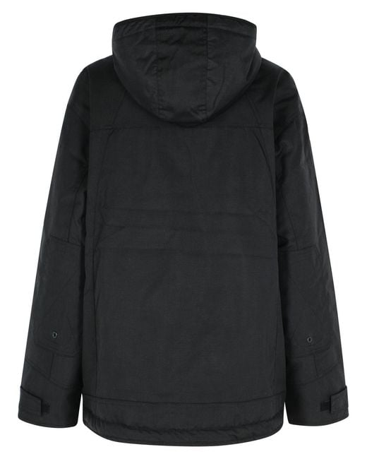 Coperni Black Asymmetric' Polyamide Jacket