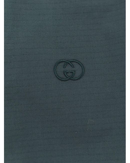 Gucci Green Reversible Ripstop Cotton Jacket for men