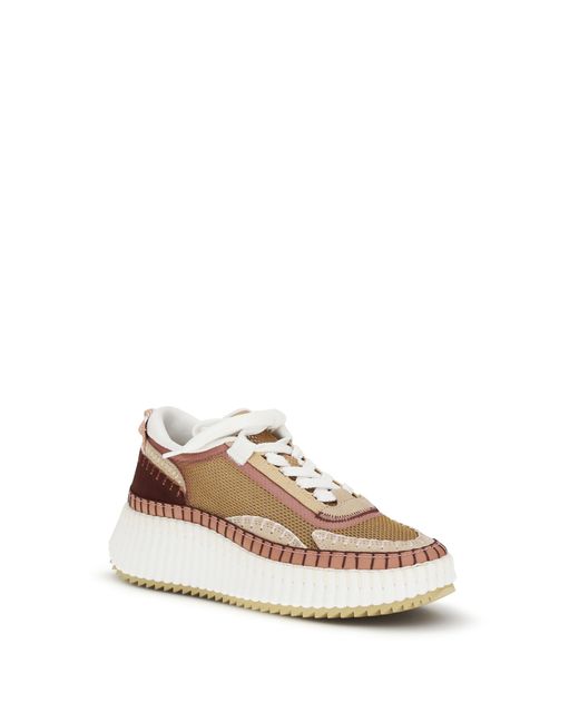 Chloé White Chloé Nama Sneakers